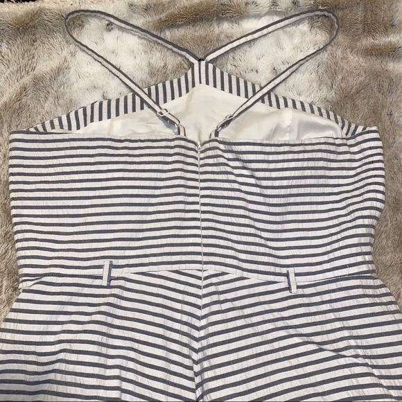 SOLD‼️ MICHAEL KORS SEERSUCKER MAXI DRESS W/ HALTER NECKLINE & BELT WAIST - Picture 8 of 8